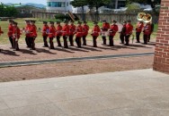 제1회 청소년 서바이벌 안보체험 군악대 연주 사진
